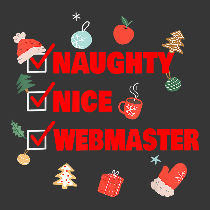 Naughty Nice Webmaster Funny Webmaster Christmas T Shirt Toddler Hoodie | Artistshot