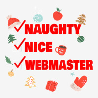 Naughty Nice Webmaster Funny Webmaster Christmas T Shirt Youth 3/4 Sleeve | Artistshot