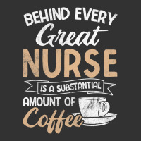 Behind Every Great Nurse Substantial Coffee Rn Nurse Baby Bodysuit | Artistshot