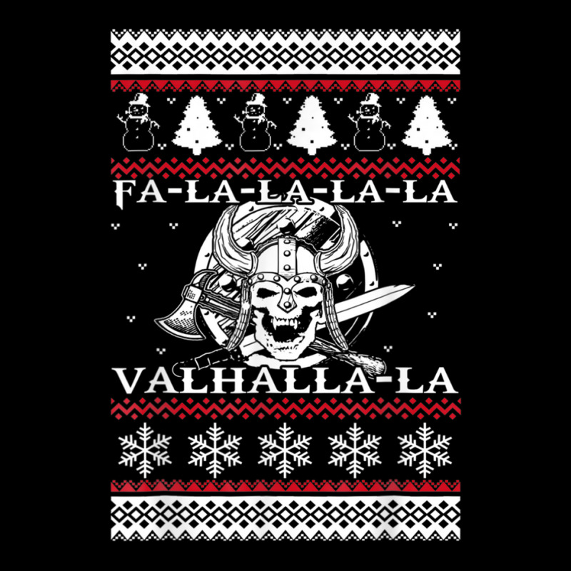 Fa-la-la-la-la Ugly Xmas Sweater Santa Hat Xmas 2022 Pocket T-shirt | Artistshot