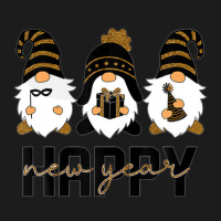 Black And Gold Holiday Gnomes Funny New Year 2023 Hoodie & Jogger Set | Artistshot