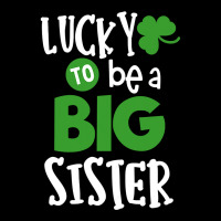 Cute Big Sister St Patricks Day Pregnancy Announcement Shirt Youth Jogger | Artistshot