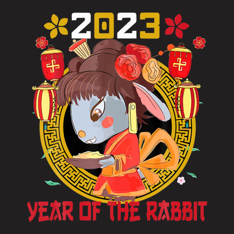 Year Of The Rabbit 2023 Chinese New Year 2023 Boy Girls Gift T-shirt | Artistshot