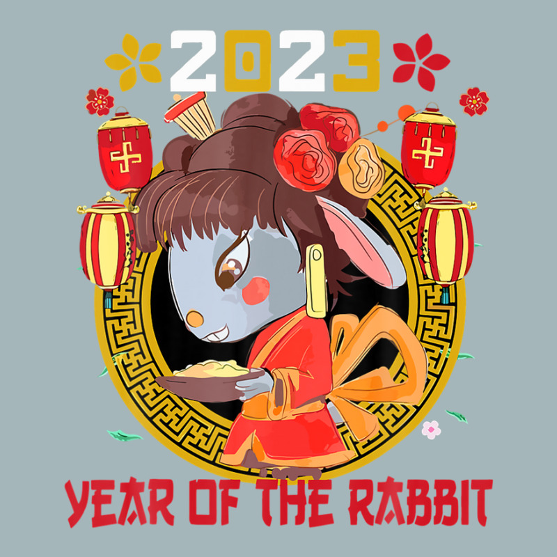 Year Of The Rabbit 2023 Chinese New Year 2023 Boy Girls Gift Unisex Sherpa-lined Denim Jacket | Artistshot