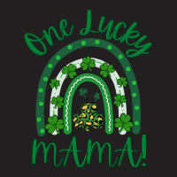 Trending One Lucky Mama T-shirt, Lucky Irish St. Patrick's Day T-shirt T-shirt | Artistshot