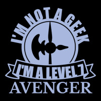 Im Not A Geek Im A Level 7 Avenger Men's Long Sleeve Pajama Set | Artistshot