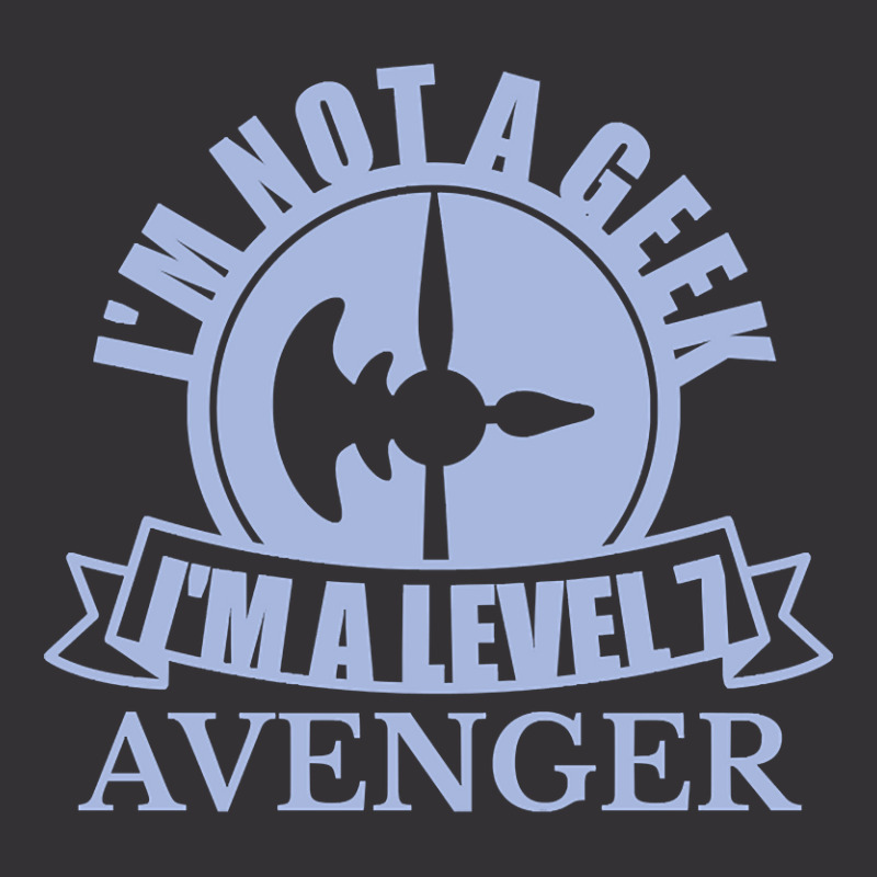 Im Not A Geek Im A Level 7 Avenger Vintage Short by Box Bingham | Artistshot