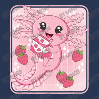 Japanese Strawberry Milk Shake Anime Pink Kawaii Aesthetic Axolotl Mat Ladies Denim Jacket | Artistshot