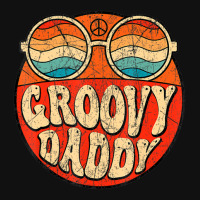 Groovy Daddy 70s Aesthetic Nostalgia 1970's Retro Dad Graphic T-shirt | Artistshot