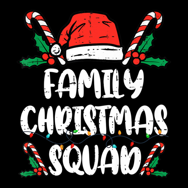 Vintage Family Christmas Squad 2022 Team Santa Squad Pajamas Long Sleeve Shirts | Artistshot