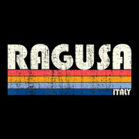 Retro Vintage 70s 80s Style Ragusa, Italy Cropped Hoodie | Artistshot