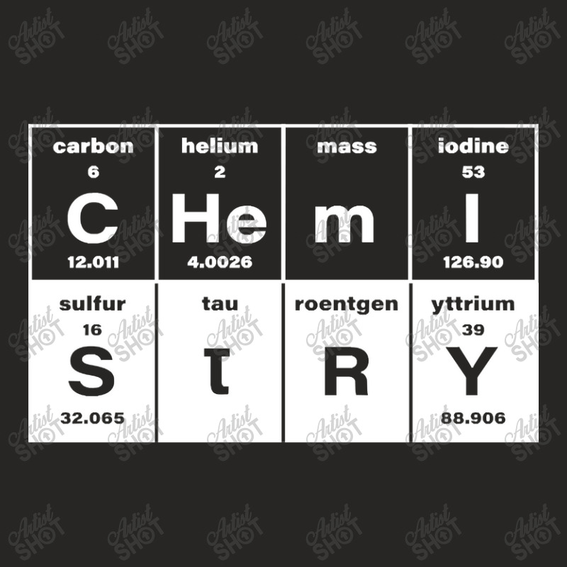 Chemistry Periodic Table Science Teacher Funny Ladies Fitted T-Shirt by Rios Arevalo | Artistshot