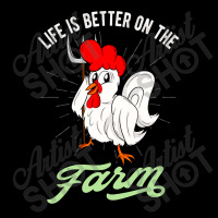 Chicken Life Is Better On The Farm Rooster Pocket T-shirt | Artistshot