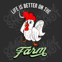 Chicken Life Is Better On The Farm Rooster Exclusive T-shirt | Artistshot