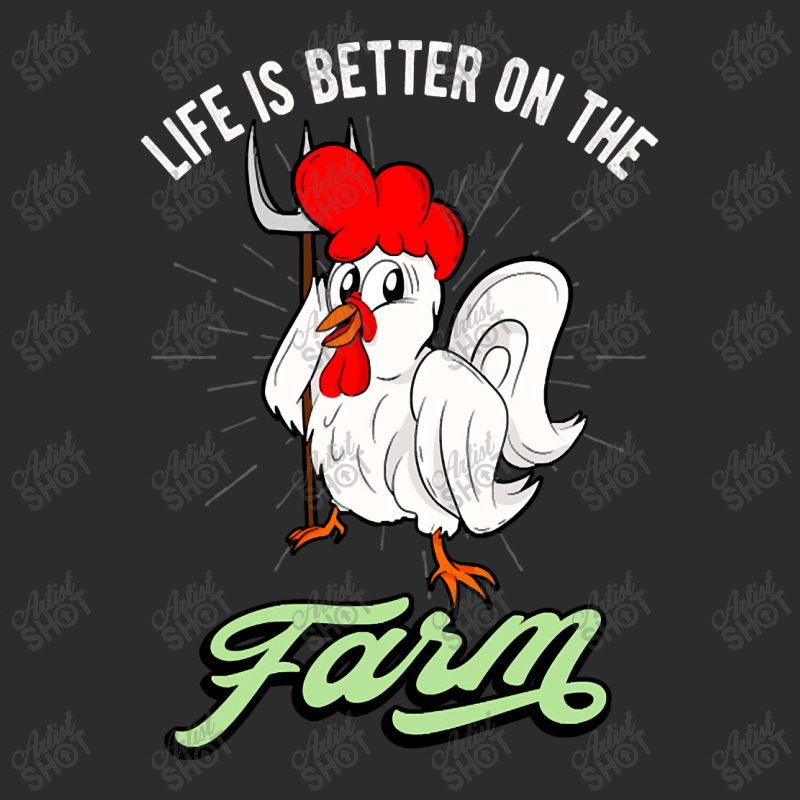 Chicken Life Is Better On The Farm Rooster Exclusive T-shirt | Artistshot