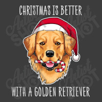 Christmas Is Better With A Golden Retriever Shirt Cute Christmas Golde Men's Polo Shirt | Artistshot