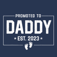 Promoted To Daddy Est. 2023 New Daddy Expect Baby Christmas Men Denim Jacket | Artistshot