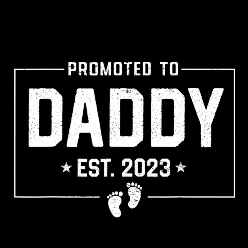 Promoted To Daddy Est. 2023 New Daddy Expect Baby Christmas Fleece Short | Artistshot