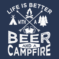 Camping Hoodie Men Women Beer Campfire Graphic Tent Men Denim Jacket | Artistshot