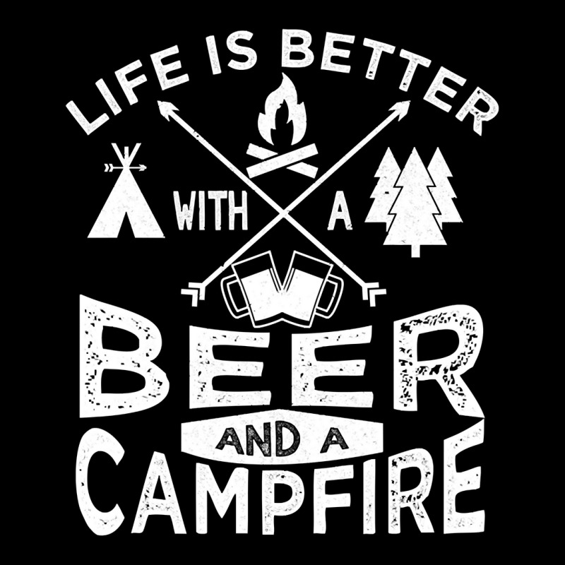 Camping Hoodie Men Women Beer Campfire Graphic Tent Long Sleeve Shirts | Artistshot