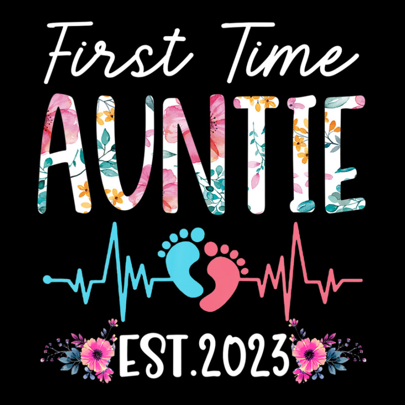 First Time Auntie 2023 Mothers Day Christmas Soon To Be Mom Men's 3/4 Sleeve Pajama Set | Artistshot