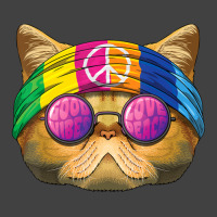 Hippie Exotic Shorthair Love Peace Sign 70s Hippie Cat Vintage T-shirt | Artistshot