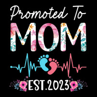 Promoted To Mom 2023 Mothers Day Christmas First Time Mom Zipper Hoodie | Artistshot