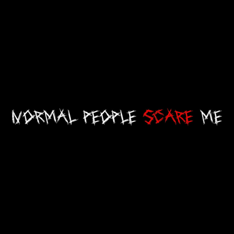 Help Type Normal People Scare Me Funny Gift For Sarcasm Lover V-Neck Tee by JAYWANADAVIS | Artistshot