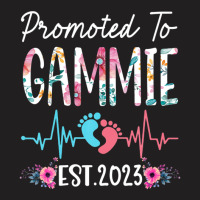 Promoted To Gammie 2023 Mothers Day Christmas First Time Mom T-shirt | Artistshot