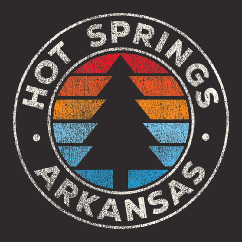 Hot Springs Arkansas Vintage Retro 70s Racerback Tank by michaelyounger19 | Artistshot