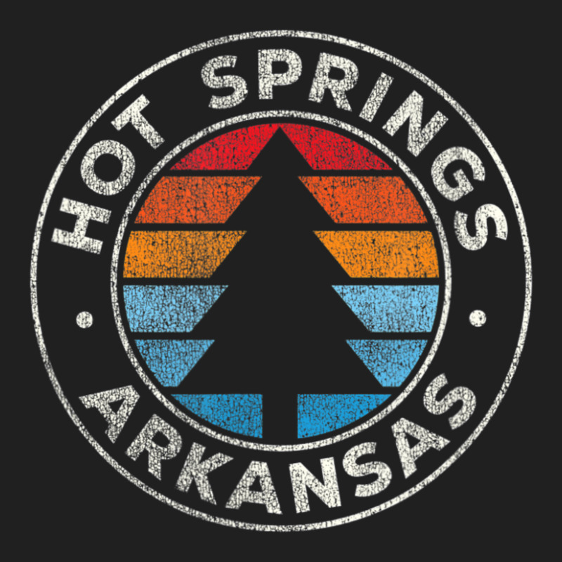 Hot Springs Arkansas Vintage Retro 70s Ladies Polo Shirt by michaelyounger19 | Artistshot