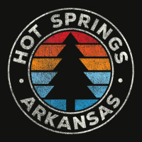 Hot Springs Arkansas Vintage Retro 70s Scorecard Crop Tee | Artistshot