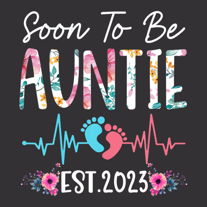 Soon To Be Auntie 2023 Mothers Day Christmas First Time Mom Vintage Short | Artistshot