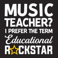 Music Teacher I Prefer The Term Educational Music Teacher Vintage Cap | Artistshot