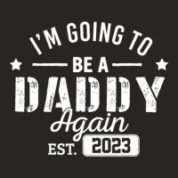 Mens I'm Going To Be A Daddy Again 2023 Dad Christmas Xmas Gifts Ladies Fitted T-shirt | Artistshot