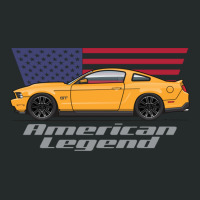 American Legend Orange Five Women's Triblend Scoop T-shirt | Artistshot