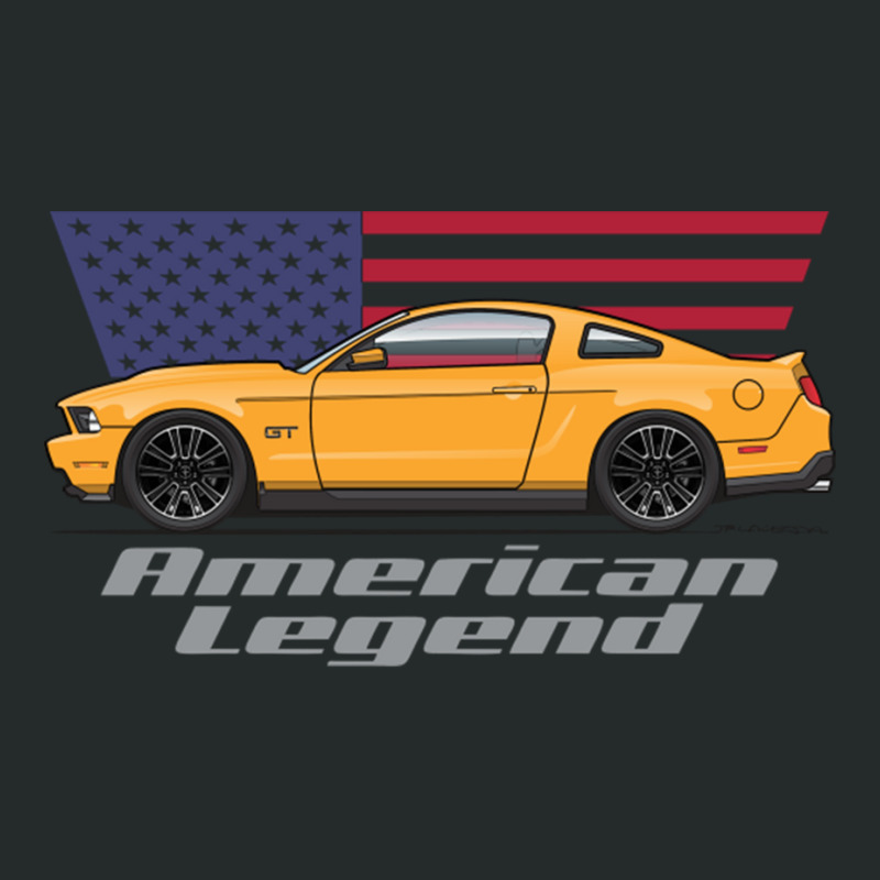 American Legend Orange Five Women's Triblend Scoop T-shirt by StefanyIveson | Artistshot