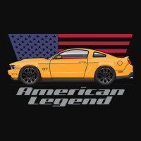 American Legend Orange Five Crop Top | Artistshot