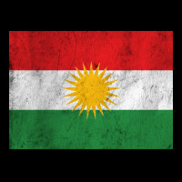 Kurdistan Faded Vintage Style Flag Design Adjustable Cap | Artistshot