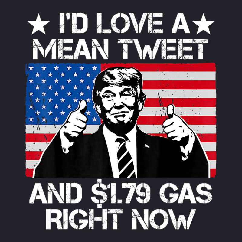 Trending I'd Love A Mean Tweet And 1.79 Gas Right Now Trump Unisex Sherpa-lined Denim Jacket | Artistshot