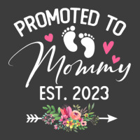 Promoted To Mommy Est 2023 Soon To Be Mom Flower Men's Polo Shirt | Artistshot