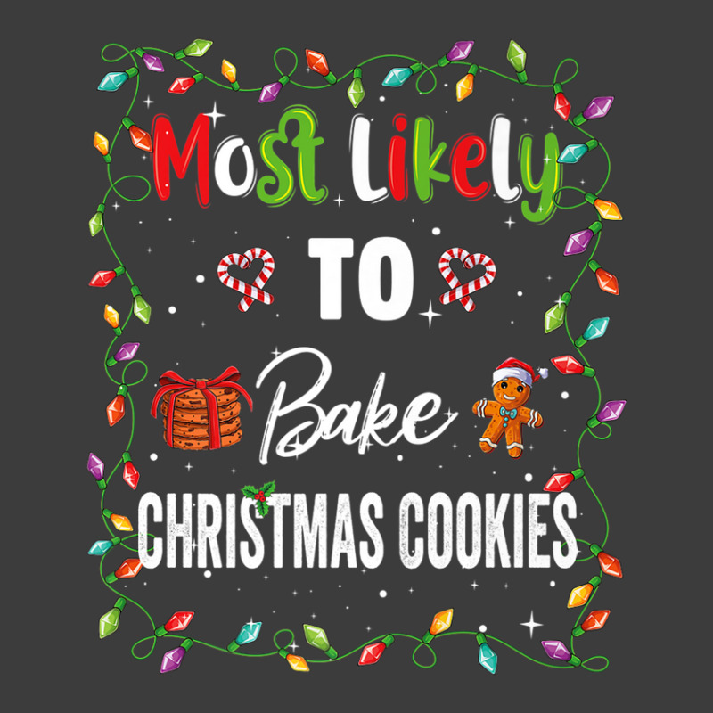 Most Likely To Bake Cookies Family Matching Pjs Xmas Women Men's Polo Shirt | Artistshot