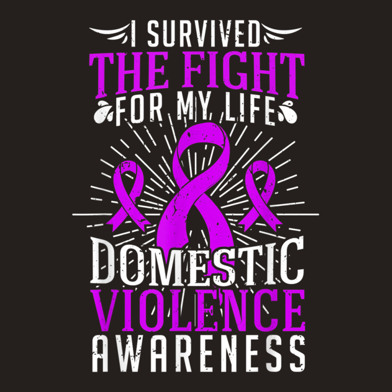 Domestic Violence Awareness Shirt Survivor Gift Design Tank Top | Artistshot