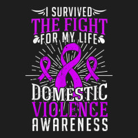 Domestic Violence Awareness Shirt Survivor Gift Design Classic T-shirt | Artistshot