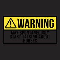 Funny And Awesome Warning May Spontaneously Start Talking About Horse Vintage Cap | Artistshot