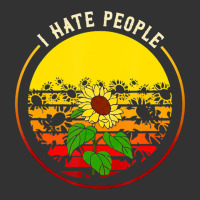 I Hate People Sassy Girls Sunflower Retro 70s Style Baby Bodysuit | Artistshot