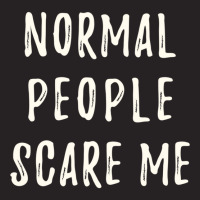 Normal People Scare Me Vintage Cap | Artistshot