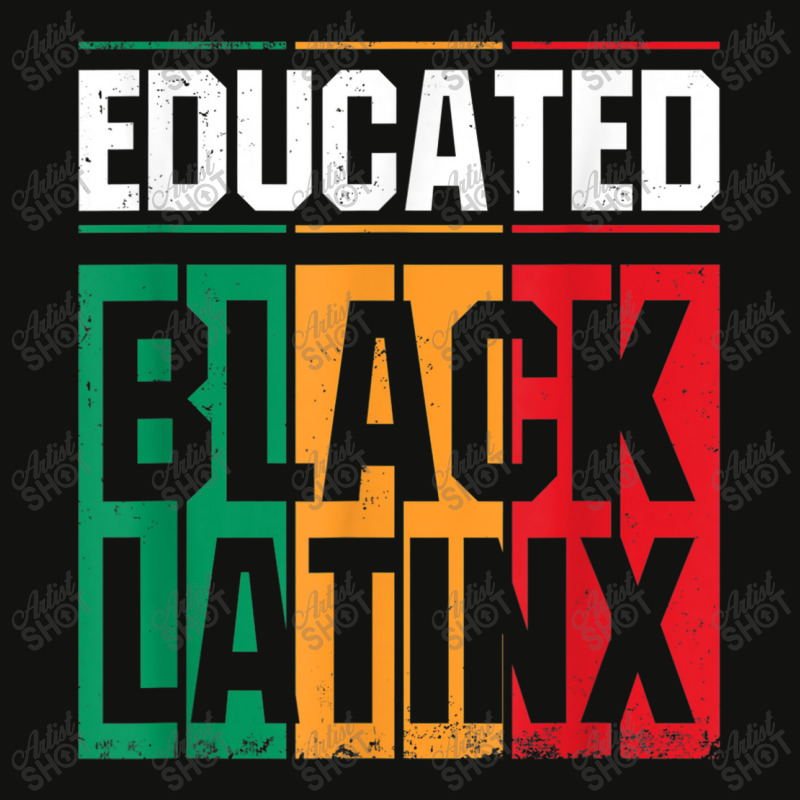 Educated Black Latinx  Afro Latina Pride Gift Shirt Scorecard Crop Tee by KYLEEORGE | Artistshot