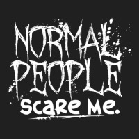 Normal People Scare Me Ladies Polo Shirt | Artistshot