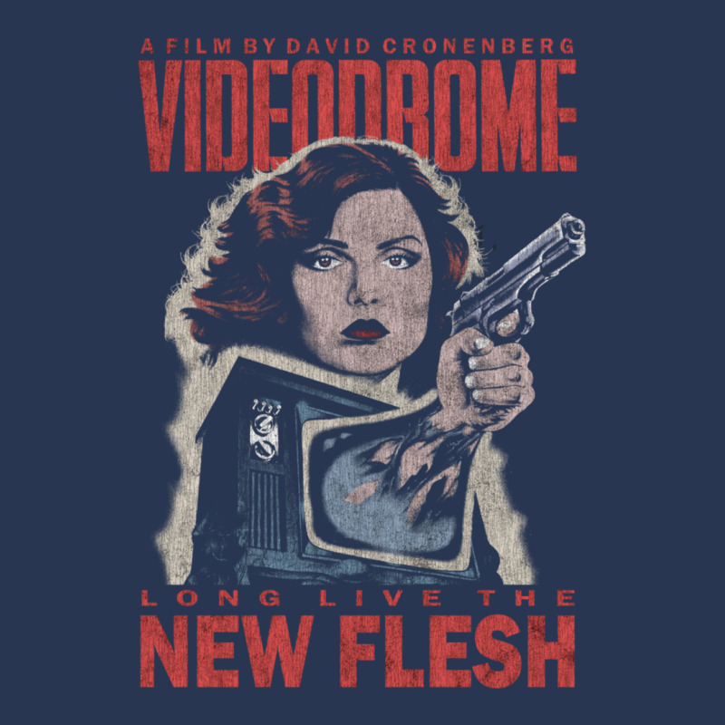 Videodrome (distressed) Ladies Denim Jacket by EvanWayneCofer | Artistshot